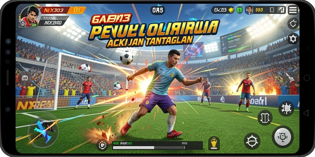 Tampilan gameplay NX303 yang menegangkan dan penuh aksi.
