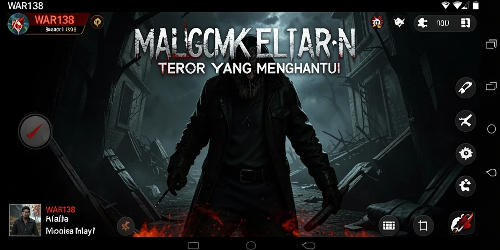 Gameplay menakutkan dengan suasana horor yang mendalam.
